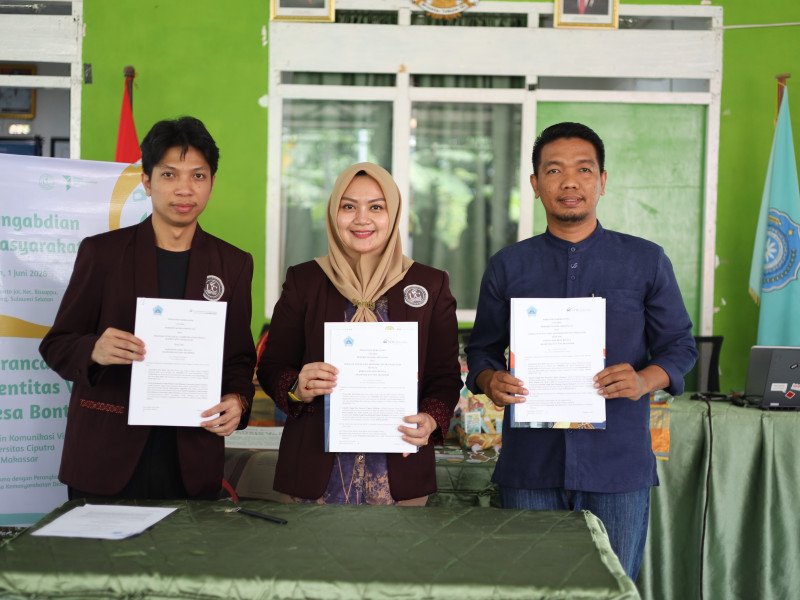 Perkuat Sinergi Kampus dan Desa, Universitas Ciputra Makassar Teken MoU dengan Bonto Jai