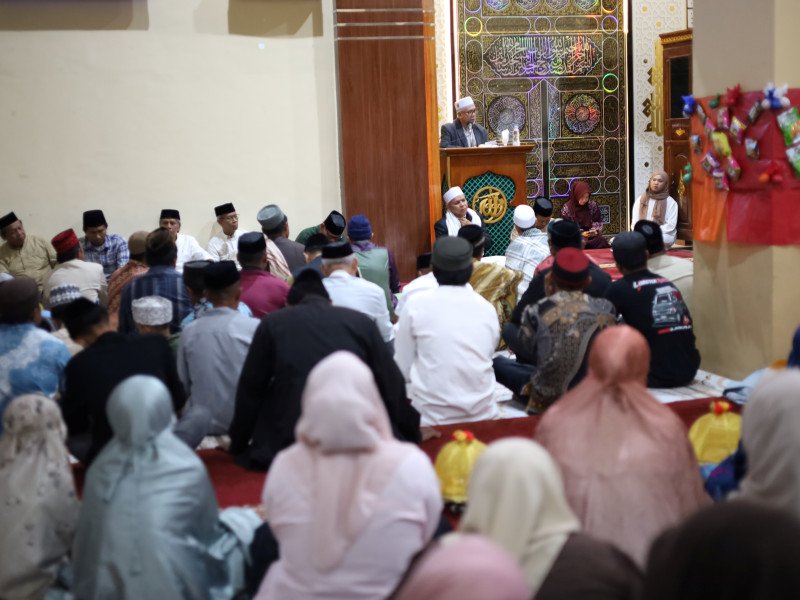 Masjid Jami Baitusysyakirin Tino Toa Gelar Maulid Nabi Muhammad SAW